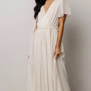 Ivory dress brand new never worn